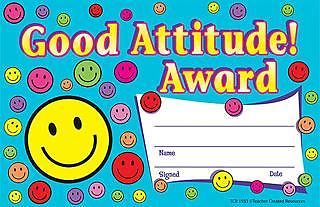 Good Attitude Awards