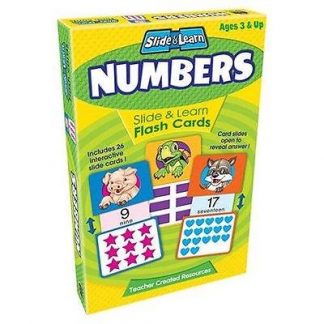 Numbers Slide & Learn Flash Cards