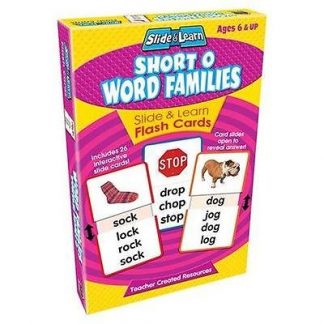 Short O word families, slide and learn