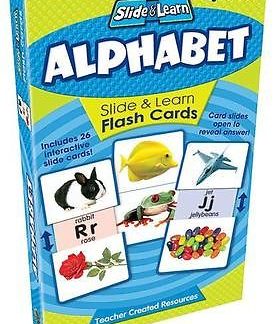 Alphabet Slide & Learn Flash Cards